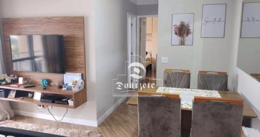Apartamento com 2 dormitórios à venda, 56 m² por r$ 560.000,00 - campestre - santo andré/sp