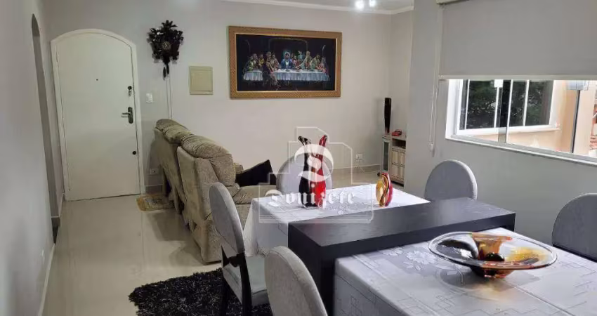 Apartamento com 3 dormitórios à venda, 115 m² por r$ 605.000,00 - campestre - santo andré/sp