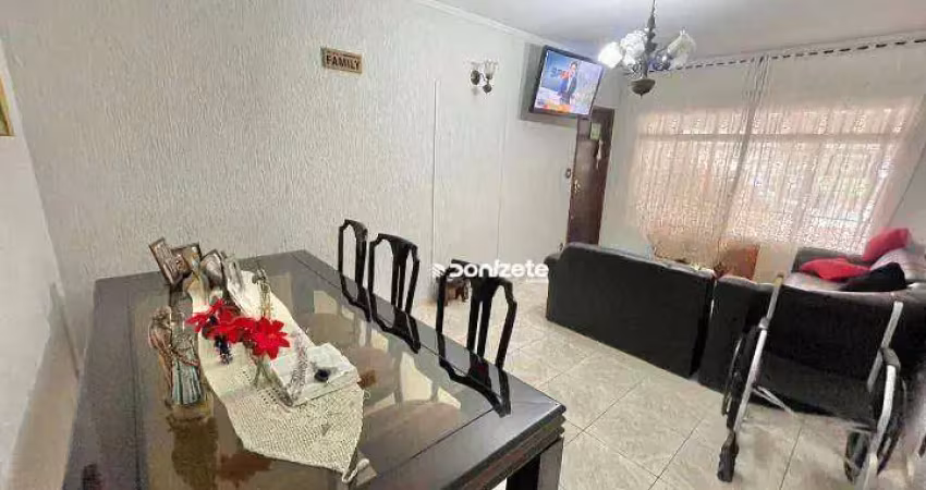 Sobrado com 3 dormitórios à venda, 150 m² por r$ 765.000,00 - vila pires - santo andré/sp