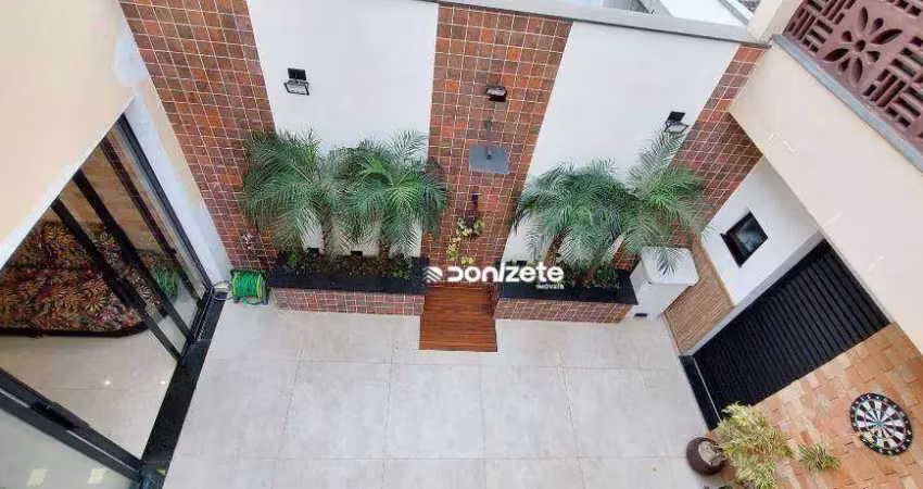 Sobrado com 3 dormitórios à venda, 190 m² por r$ 1.299.000,00 - vila floresta - santo andré/sp