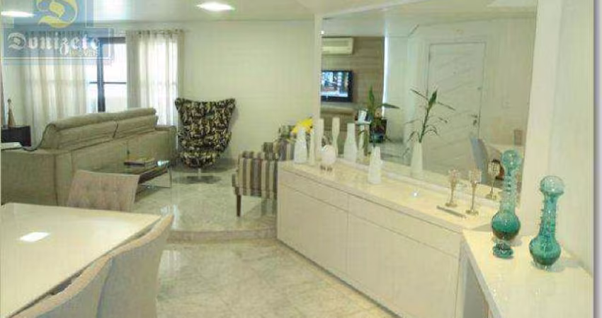 Apartamento com 3 dormitórios à venda, 175 m² por R$ 879.999,00 - Vila Bastos - Santo André/SP