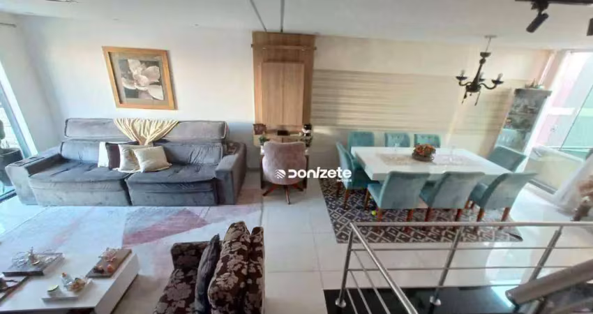 Sobrado, 202 m² - venda por r$ 1.199.996,00 ou aluguel por r$ 12.120,00/mês - paraíso - santo andré/sp