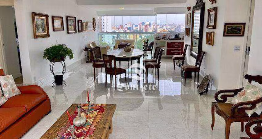 Apartamento com 3 dormitórios à venda, 181 m² por R$ 2.301.000,00 - Campestre - Santo André/SP