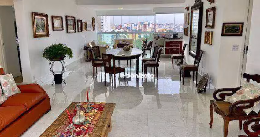 Apartamento com 3 dormitórios à venda, 181 m² por r$ 2.300.000,00 - campestre - santo andré/sp