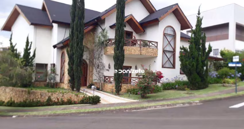 Sobrado com 5 dormitórios à venda, 554 m² por r$ 3.750.000,00 - jardim vila paradiso - indaiatuba/sp