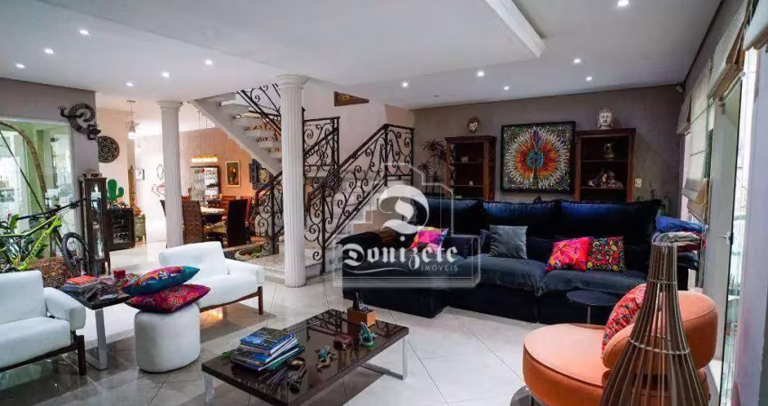 Sobrado à venda, 445 m² por r$ 1.914.000,00 - vila valparaíso - santo andré/sp