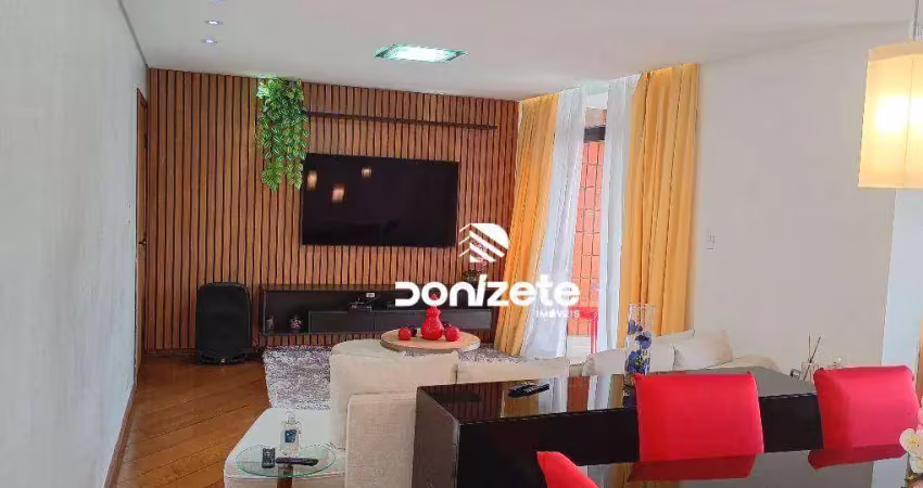 Apartamento com 3 dormitórios à venda, 140 m² por r$ 849.000,00 - vila bastos - santo andré/sp