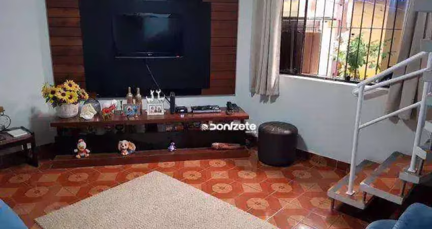 Sobrado com 2 dormitórios à venda, 113 m² por r$ 650.000,01 - campestre - santo andré/sp