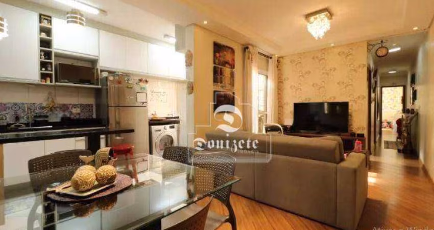 Apartamento com 2 dormitórios à venda, 66 m² por R$ 424.000,00 - Vila Pinheirinho - Santo André/SP