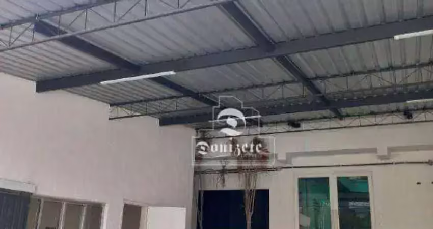 Casa com 1 dormitório, 260 m² - venda por r$ 1.499.990,00 ou aluguel por r$ 7.850,00/mês - vila assunção - santo andré/sp