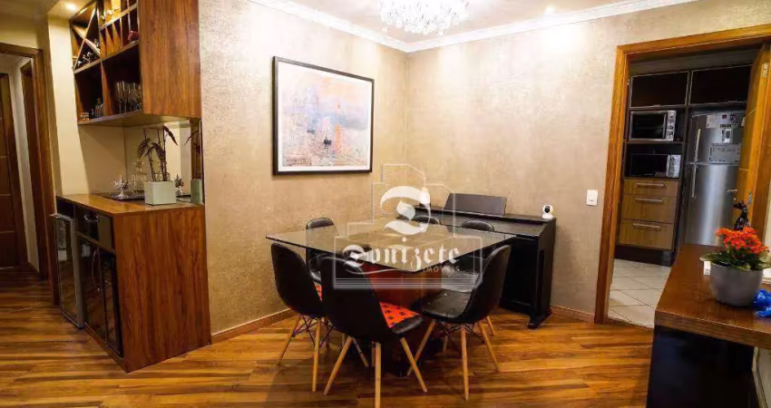 Apartamento à venda, 97 m² por R$ 1.098.500,00 - Vila Bastos - Santo André/SP