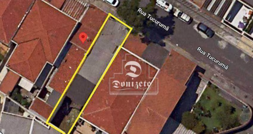 Terreno à venda, 125 m² por R$ 379.999,90 - Vila Scarpelli - Santo André/SP