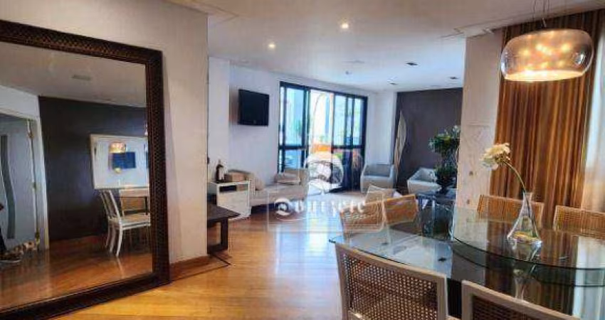 Apartamento com 3 dormitórios à venda, 177 m² por R$ 895.000,00 - Vila Valparaíso - Santo André/SP