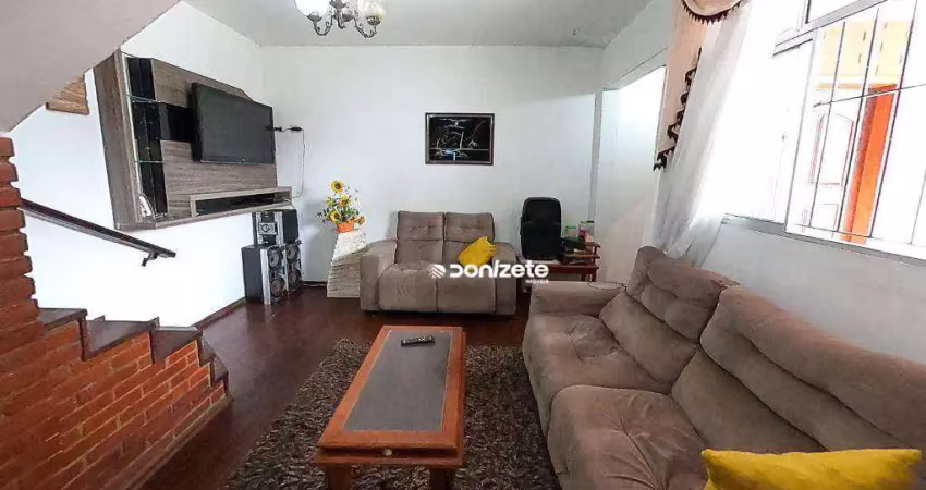 Terreno à venda, 197 m² por r$ 849.000,00 - vila homero thon - santo andré/sp
