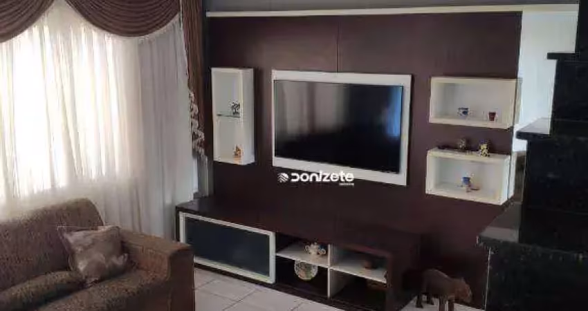 Sobrado com 3 dormitórios à venda, 217 m² por r$ 739.999,90 - vila linda - santo andré/sp