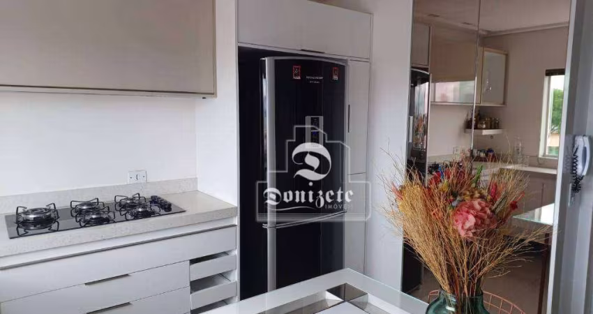 Sobrado com 3 dormitórios à venda, 159 m² por R$ 670.000,00 - Vila Linda - Santo André/SP