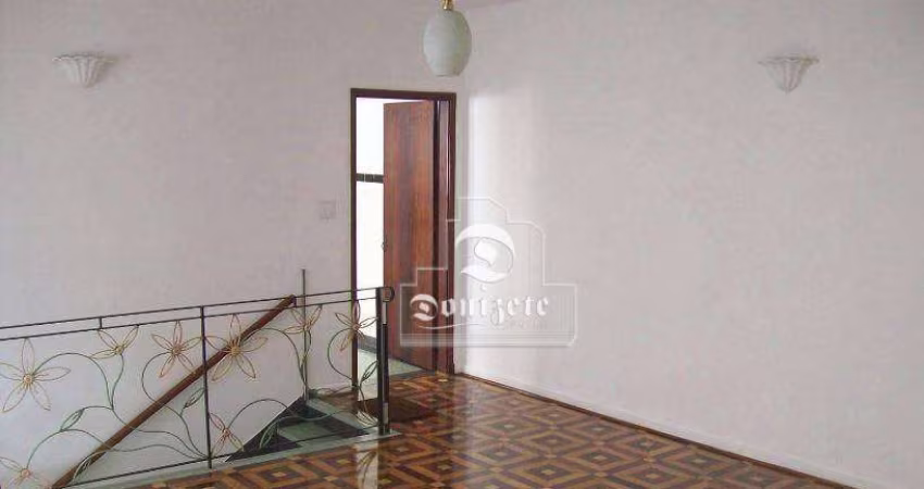 Sobrado com 2 dormitórios para alugar, 198 m² por R$ 3.650,00/mês - Vila Assunção - Santo André/SP