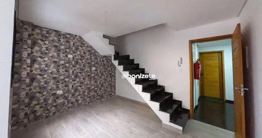 Cobertura com 2 dormitórios à venda, 104 m² por r$ 495.000,00 - vila floresta - santo andré/sp