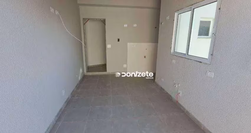 Cobertura com 2 dormitórios à venda, 80 m² por r$ 429.990,00 - vila pires - santo andré/sp