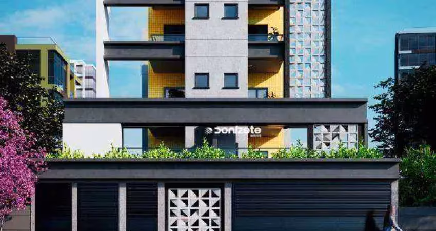 Apartamento com 2 dormitórios à venda, 46 m² por r$ 480.000,00 - campestre - santo andré/sp