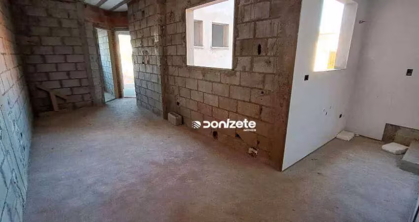 Cobertura com 2 dormitórios à venda, 92 m² por r$ 439.999,90 - vila pires - santo andré/sp