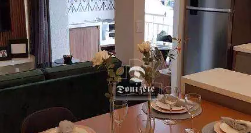 Apartamento à venda, 48 m² por r$ 457.000,00 - casa branca - santo andré/sp