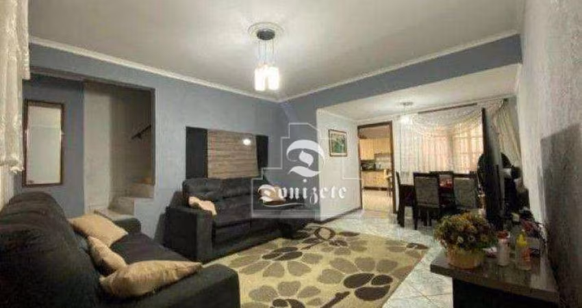 Sobrado à venda, 116 m² por R$ 529.996,00 - Campestre - Santo André/SP