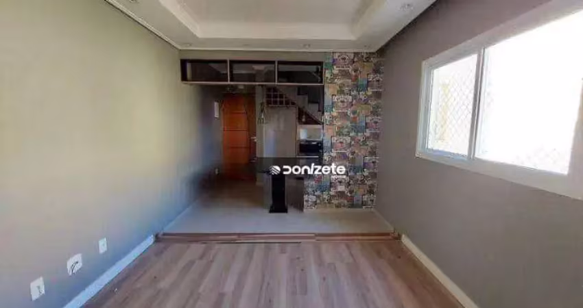 Cobertura com 3 dormitórios à venda, 106 m² por r$ 568.000,00 - vila marina - santo andré/sp