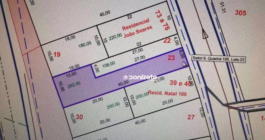 Terreno à venda, 292 m² por r$ 719.999,00 - vila leopoldina - santo andré/sp