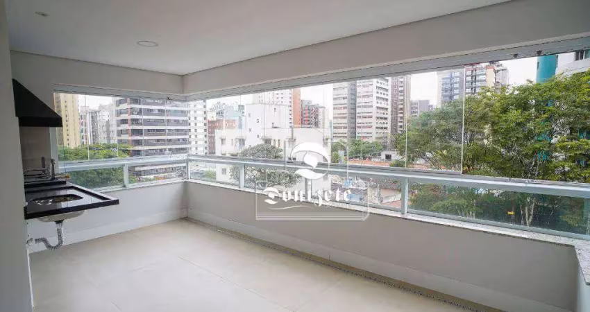 Apartamento com 4 dormitórios à venda, 190 m² por R$ 2.850.000,00 - Jardim - Santo André/SP