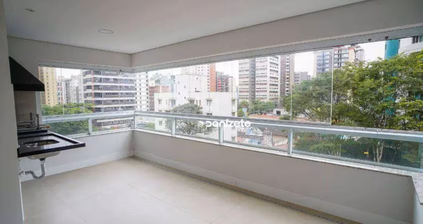 Apartamento com 4 dormitórios à venda, 190 m² por r$ 2.850.000,00 - jardim - santo andré/sp