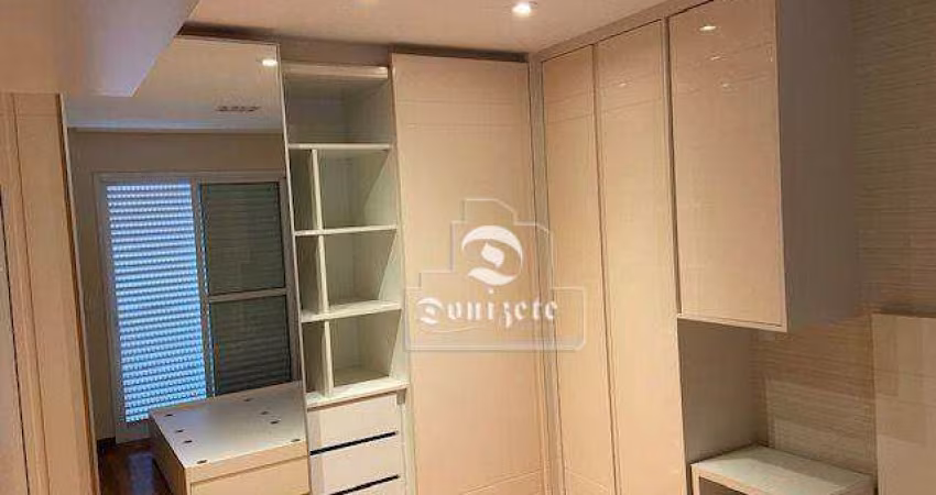 Apartamento com 3 dormitórios para alugar, 82 m² por R$ 5.900,00/mês - Jardim Bela Vista - Santo André/SP