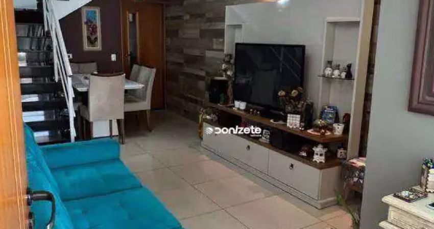 Sobrado com 3 dormitórios à venda, 94 m² por r$ 570.000,00 - jardim jamaica - santo andré/sp