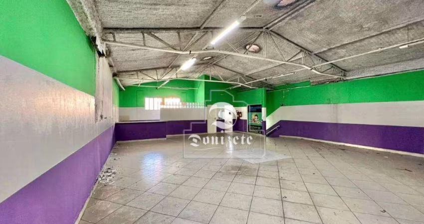 Galpão, 672 m² - venda por R$ 3.999.999,90 ou aluguel por R$ 20.160,26/mês - Vila Bastos - Santo André/SP