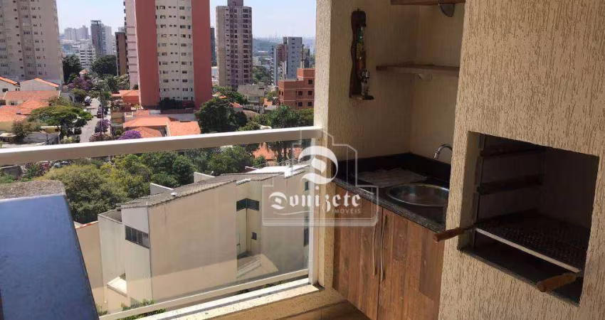 Apartamento com 3 dormitórios à venda, 82 m² por R$ 595.000,00 - Vila Guiomar - Santo André/SP