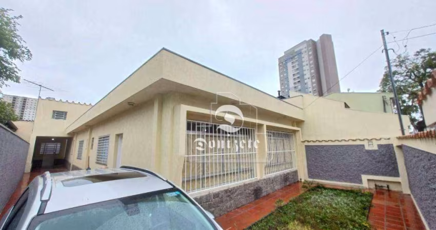 Casa com 4 dormitórios para alugar, 220 m² por R$ 6.840,08/mês - Casa Branca - Santo André/SP