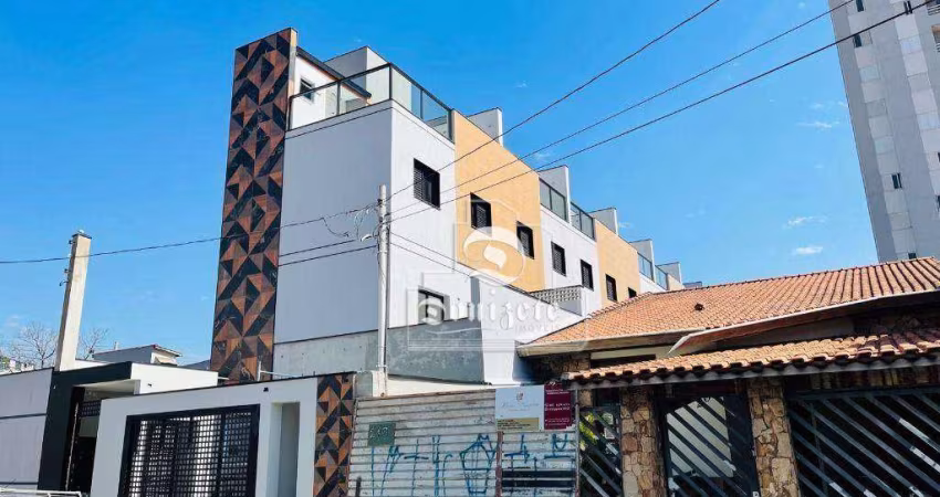 Sobrado com 2 dormitórios à venda, 100 m² por R$ 530.000,00 - Vila Humaitá - Santo André/SP