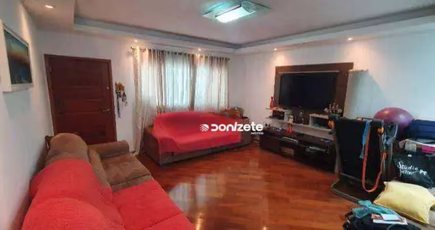 Sobrado com 3 dormitórios à venda, 162 m² por r$ 820.000,00 - vila floresta - santo andré/sp