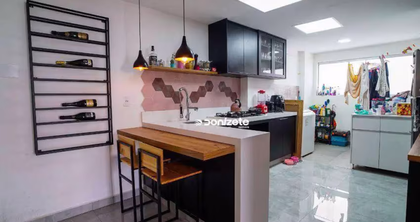Apartamento com 3 dormitórios à venda, 86 m² por r$ 529.990,00 - vila gilda - santo andré/sp