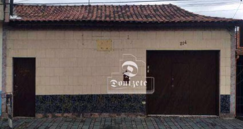 Terreno à venda, 266 m² por R$ 535.000,00 - Vila Valparaíso - Santo André/SP