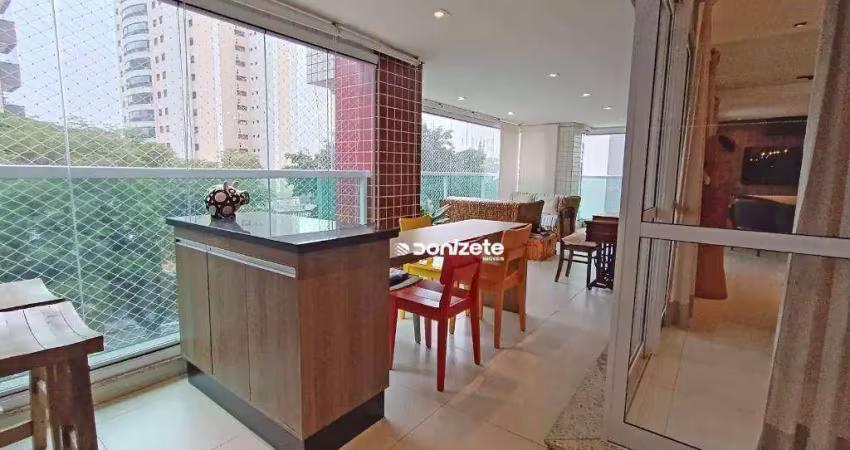 Apartamento com 3 dormitórios à venda, 197 m² por r$ 2.500.000,00 - jardim - santo andré/sp