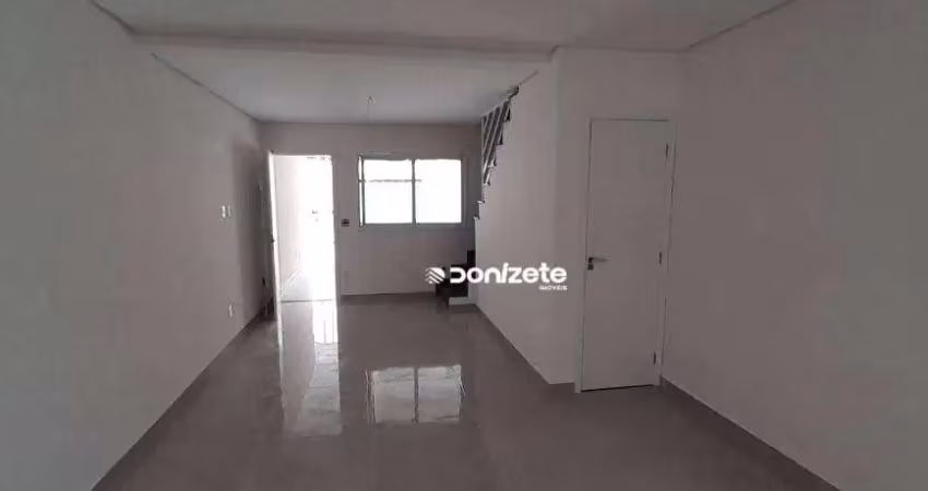 Sobrado com 3 dormitórios à venda, 122 m² por r$ 600.000,00 - vila homero thon - santo andré/sp