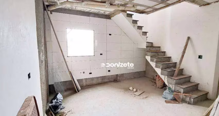 Cobertura com 2 dormitórios à venda, 100 m² por r$ 479.990,00 - vila cecília maria - santo andré/sp