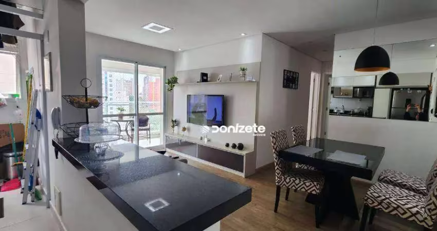 Apartamento com 2 dormitórios à venda, 66 m² por r$ 750.000,00 - jardim - santo andré/sp