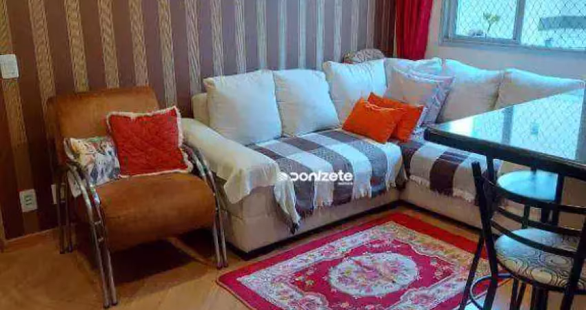 Apartamento com 2 dormitórios à venda, 55 m² por r$ 349.000,00 - vila guiomar - santo andré/sp