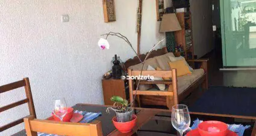 Cobertura à venda, 140 m² por r$ 770.000,00 - vila assunção - santo andré/sp