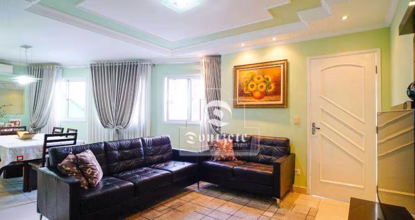 Sobrado com 3 dormitórios à venda, 110 m² por R$ 749.999,90 - Parque das Nações - Santo André/SP