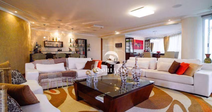 Apartamento com 4 dormitórios à venda, 380 m² por R$ 4.500.000,00 - Jardim - Santo André/SP