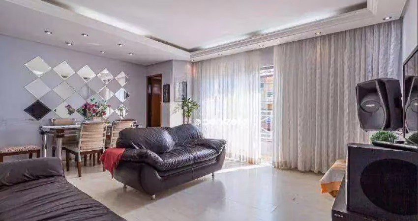 Sobrado com 3 dormitórios à venda, 142 m² por r$ 849.999,98 - vila homero thon - santo andré/sp