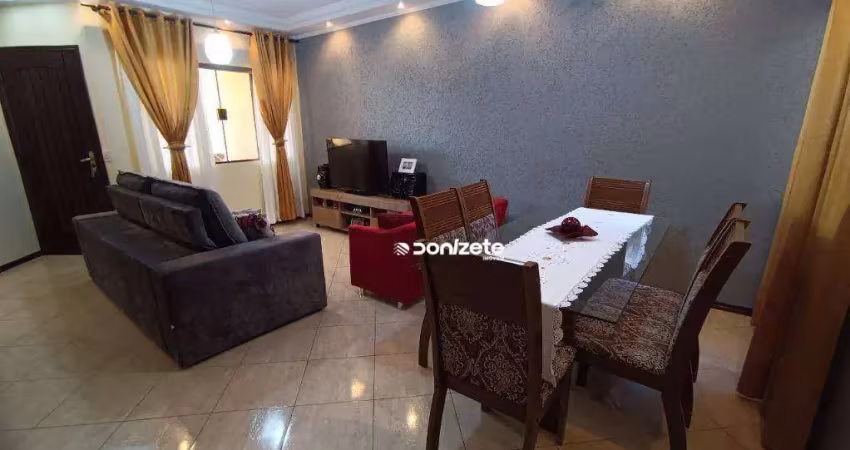 Sobrado com 3 dormitórios à venda, 152 m² por r$ 799.000,00 - vila marina - santo andré/sp
